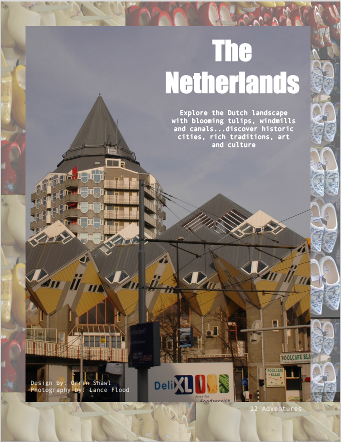 Adobe InDesign Magazine Layout The Netherlands